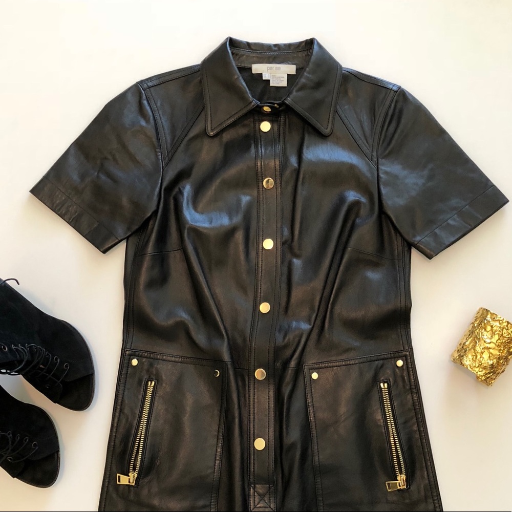 Leather Dress